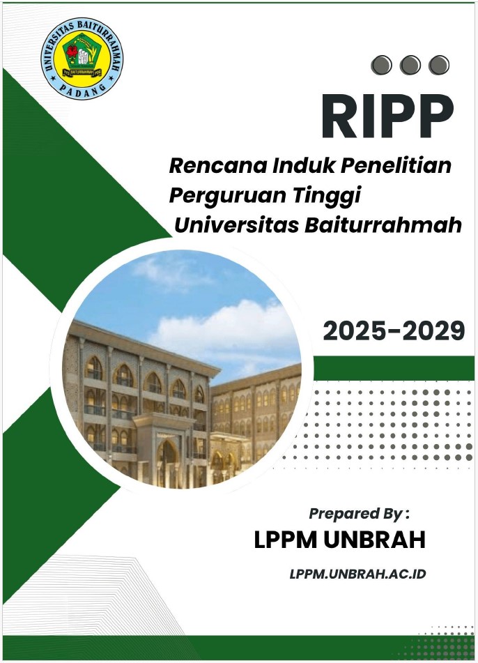 Rencana Induk Penelitian Perguruan Tinggi (RIPP) Universitas Baiturrahmah Tahun 2025–2029