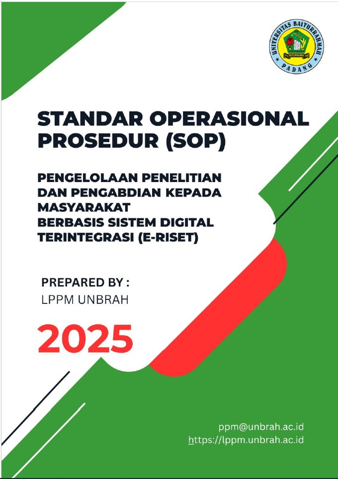 BUKU STANDAR OPERASIONAL PROSEDUR (SOP) PENGELOLAAN PENELITIAN DAN PENGABDIAN KEPADA MASYARAKAT UNIVERSITAS BAITURRAHMAH