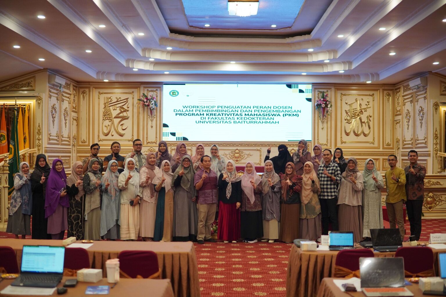 Workshop Penguatan Peran Dosen dalam Pembimbingan dan Pengembangan PKM di Fakultas Kedokteran Universitas Baiturrahmah