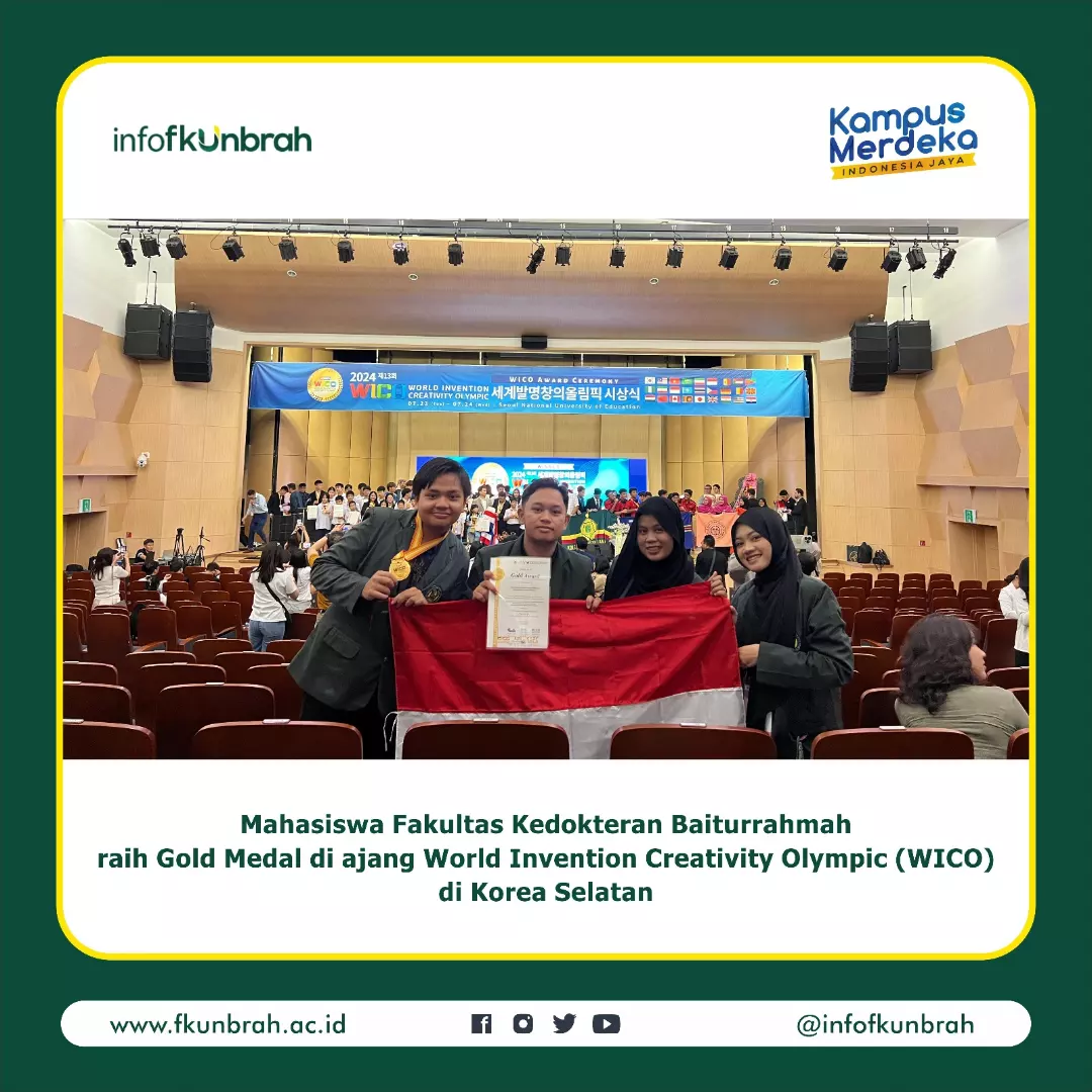 Selamat untuk mahasiswa FK Unbrah..