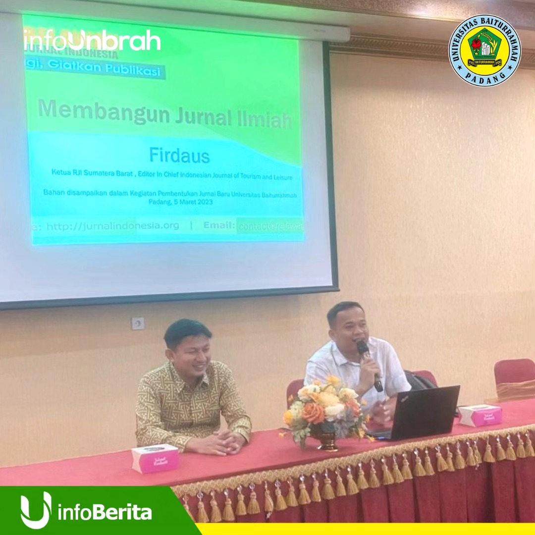 LPPM Unbrah Gelar Workshop Pembuatan Jurnal Ilmiah Baru