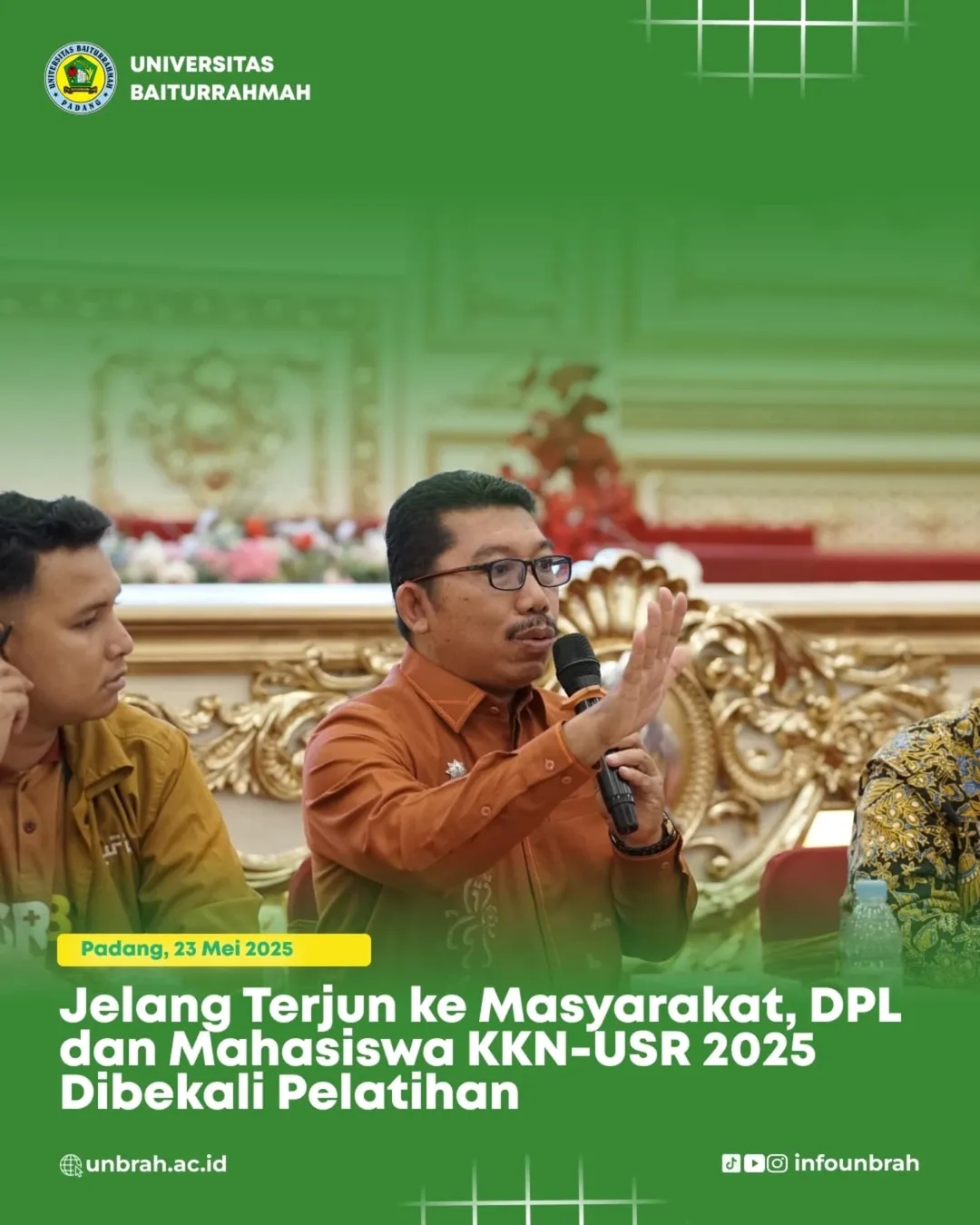 UPT KKN USR Gelar Pelatihan DPL dan Mahasiswa KKN USR 2025 Solok Selatan