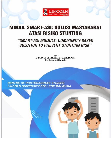 Modul Smart-ASI : Solusi Masyarakat Atasi Risiko Stunting