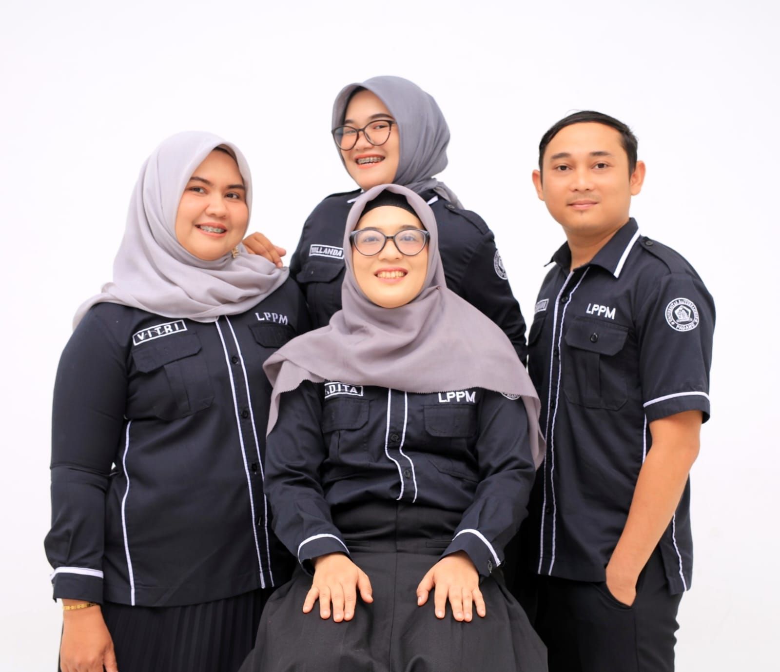 Ka LPPM bersama Tim LPPM UNBRAH