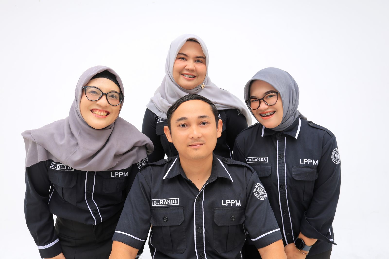 Ka LPPM bersama Tim LPPM UNBRAH